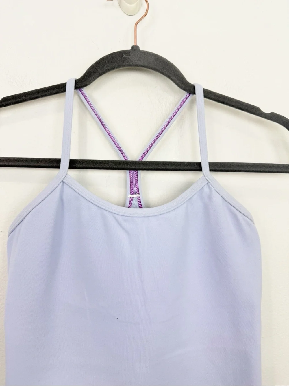 Lululemon Power Y Tank Top Lavender Size 4